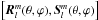 Mathematical equation: \hbox{${\left[ \vec{R}_l^m(\theta, \varphi) , \vec{S}_l^m(\theta, \varphi) \right]}$}