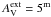 Mathematical equation: \hbox{$A_{\rm V}^{\rm ext}=5^{\rm m}$}