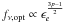 Mathematical equation: \hbox{$f_{\nu,{\rm opt}}\propto \epsilon_e^{3p-1\over 2}$}