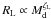 Mathematical equation: \hbox{$R_\mathrm{L} \propto M_\mathrm{d}^{\zeta_\mathrm{L}}$}