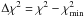Mathematical equation: \hbox{$\Delta\chi^2=\chi^2-\chi^2_\mathrm{min}$}