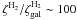 Mathematical equation: \hbox{$\zeta^{{\rm H}_2}/\zeta^{{\rm H}_2}_{\rm gal} \sim 100$}