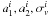 Mathematical equation: \hbox{$a^i_1,a^i_2,\sigma^i_v$}