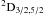 Mathematical equation: \hbox{$\rm ^2D_{3/2,5/2}$}