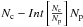 Mathematical equation: \hbox{$N_{\rm c} - Int\left[ {\frac{{N_{\rm c} }} {{N_{\rm p} }}} \right]N_{\rm p} $}