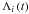 Mathematical equation: \hbox{$\Lambda _i \left( t \right)$}