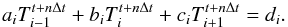 Mathematical equation: \hbox{$\frac{\alpha \Delta t} {\Delta x^2} \leq 1$}