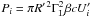 Mathematical equation: \hbox{$P_i = \pi R^{\prime\,2}\Gamma^2_{\rm L} \beta c U^\prime_i$}