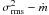 Mathematical equation: \hbox{$\sigma^2_{\rm rms}-\dot m$}