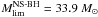 Mathematical equation: \hbox{$M_\text{lim}^\text{He} = 0.4~M_{\odot}$}