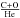 Mathematical equation: \hbox{$\frac{\text{C} + \text{O}}{\text{He}}$}