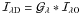 Mathematical equation: \hbox{$\mathcal{I}_{{\!\lambda}{\rm D}} = \mathcal{G}_{\lambda} * \mathcal{I}_{{\!\lambda}{\rm O}}$}