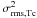 Mathematical equation: \hbox{$\sigma^2_{\rm rms, T{\rm c}}$}