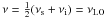 Mathematical equation: \hbox{$\nu=\frac{1}{2}(\nu_{\rm s}+\nu_{\rm i})=\nu_{\rm LO}$}