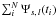 Mathematical equation: \hbox{$\sum_i^N \Psi_{s,\,l}(t_i)$}