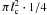 Mathematical equation: \hbox{$\pi \, l_{\rm c}^2 \cdot 1/4$}