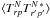 Mathematical equation: \hbox{$\langle T^{N}_{r p} T^{N \, \ast}_{r' p'} \rangle$}