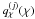 \hbox{$q^{(j)}_\chi(\chi)$}