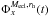 \hbox{$\Phi_{x}^{\mecl,\rh}(t)$}