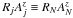 \hbox{$R_{j}A_{j}^z\equiv R_{N}A_{N}^z$}