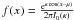 Mathematical equation: \hbox{$f(x)=\frac{{\rm e}^{\kappa\cos(x-\mu)}}{2\pi I_0(\kappa)}$}