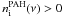 Mathematical equation: \hbox{$n^{\rm{PAH}}_{\rm i}(\nu) > 0$}