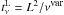 Mathematical equation: \hbox{$t_\nu^{\rm L}=L^2/\nu^{\mbox{\rm{\tiny var}}}$}