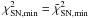 Mathematical equation: \hbox{$\chi^2_{\rm SN, min}=\tilde{\chi}^2_{\rm SN, min}$}