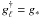 \hbox{$g_{\ell}^{\dag} = g_{*}$}