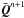 \hbox{$\bar {\vec{Q}}^{n+1}$}