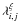 \hbox{$\lambda^{\xi}_{i,j}$}