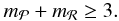 \begin{equation} m_{\cal P} + m_{\cal R} \geq 3. \label{eq:transfer_orders} \end{equation}