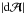 \hbox{$\left| {\rm d}\vec{{\cal A}} \right|$}