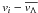 \hbox{$v_i - \overline{v_{\Lambda}}$}