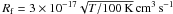 \hbox{$R_{\rm f}=3\times10^{-17}\sqrt{T/100~\mathrm{K}}\,\mathrm{cm}^3\,\mathrm{s}^{-1}$}