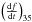 Mathematical equation: \hbox{$\left(\frac{{\rm d}f}{{\rm d}t} \right)_{35}$}