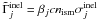 Mathematical equation: \hbox{$\tilde\Gamma_{j}^{\rm inel}= \beta_{j} c n_{\rm ism} \sigma^{\rm inel}_{j}$}