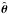 \hbox{$\hat{\vec \theta}$}