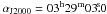 Mathematical equation: \hbox{$\alpha_\mathrm{J2000}=03^\mathrm{h}29^\mathrm{m}03\fs0$}