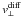 \hbox{$v_\perp^{\rm diff}$}