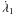 Mathematical equation: \hbox{$\dot\lambda_1$}