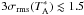 Mathematical equation: \hbox{$3 \sigma_{\rm rms} (T_{\rm A}^*) \lesssim 1.5$}