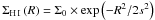 Mathematical equation: \hbox{$\Sigma_{\hi}\left(R\right) =\Sigma_{0} \times \exp {\left(-R^2 / 2 s^2 \right)}$}