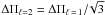 Mathematical equation: \hbox{$\Delta \Pi_{\ell=2}=\Delta \Pi_{\ell\,=\,1} /\!\sqrt 3$}