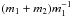 Mathematical equation: \hbox{$(\PMmC{1}+\PMmC{2})\PMmC{1}\inv$}