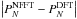 Mathematical equation: \hbox{$\left|P_N^{\mathrm{NFFT}} - P_N^{\mathrm{DFT}}\right|$}