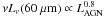 Mathematical equation: \hbox{$\nu L_\nu (60~\mu{\rm m})\propto L_{\rm AGN}^{0.8}$}