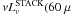 Mathematical equation: \hbox{$\nu L^{\rm STACK}_\nu (60~\mu $}