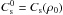Mathematical equation: \hbox{$C_{\rm s}^0=C_{\rm s}(\rho_0)$}