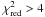 Mathematical equation: \hbox{$\chi^2_{\rm red}>4$}